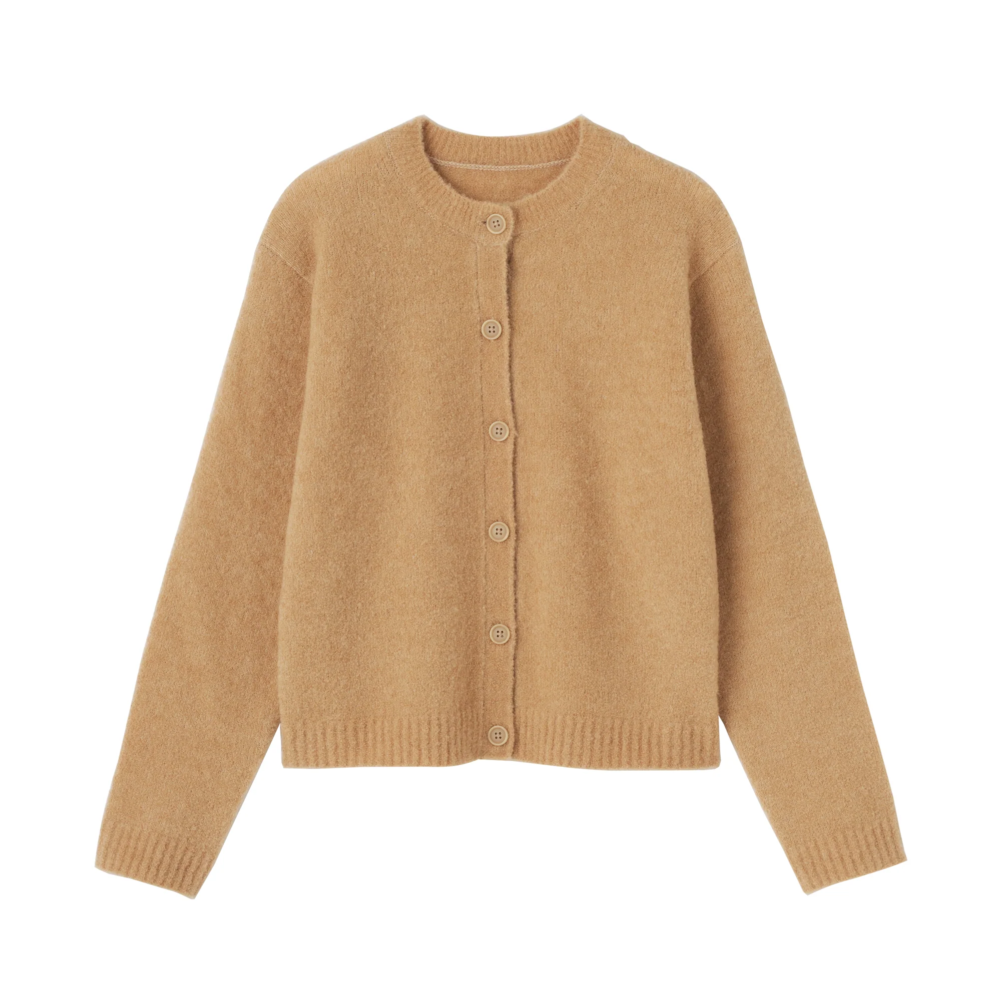 Wool Boucle Cardigan - Image 9