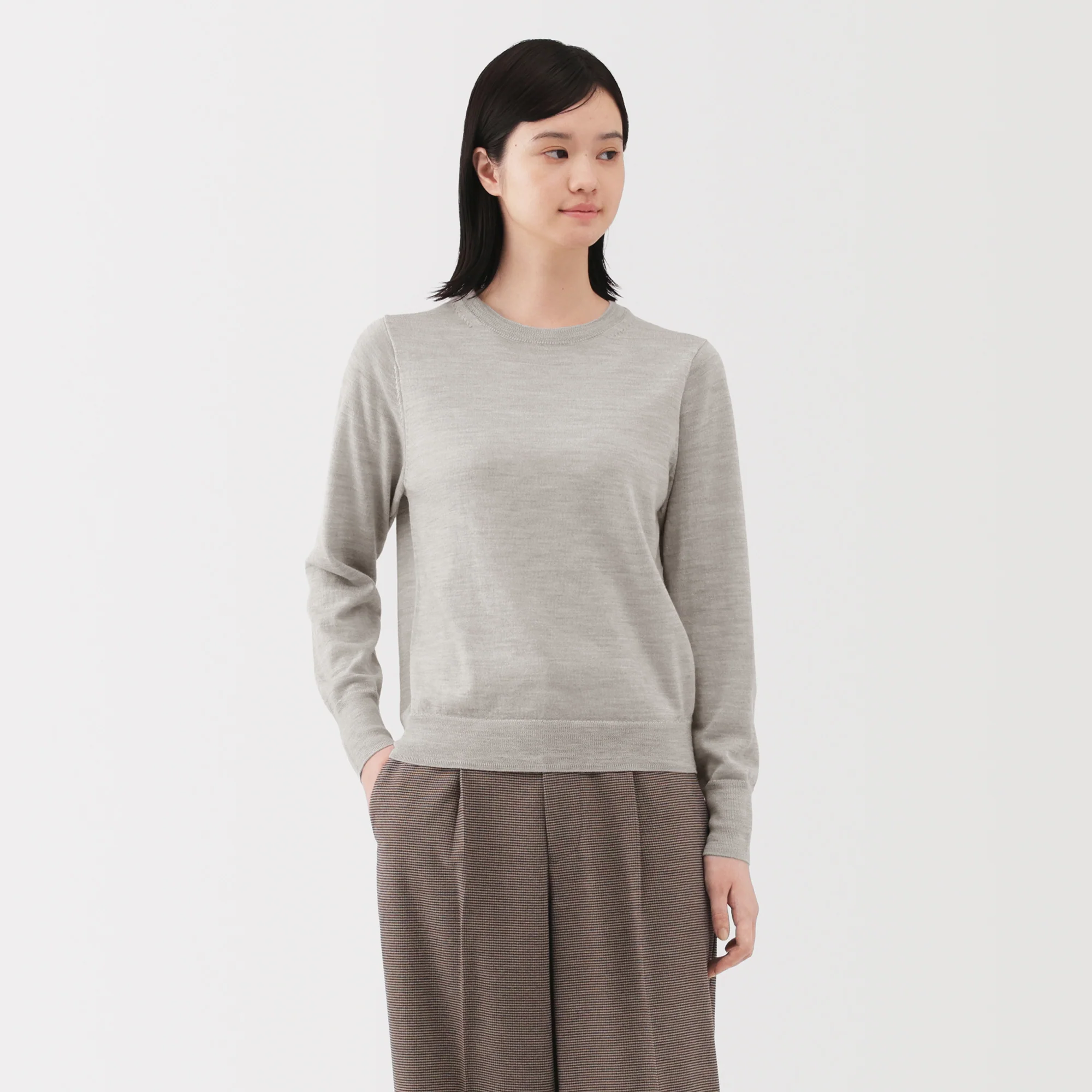 Wool Crew Neck Sweater - Image 24