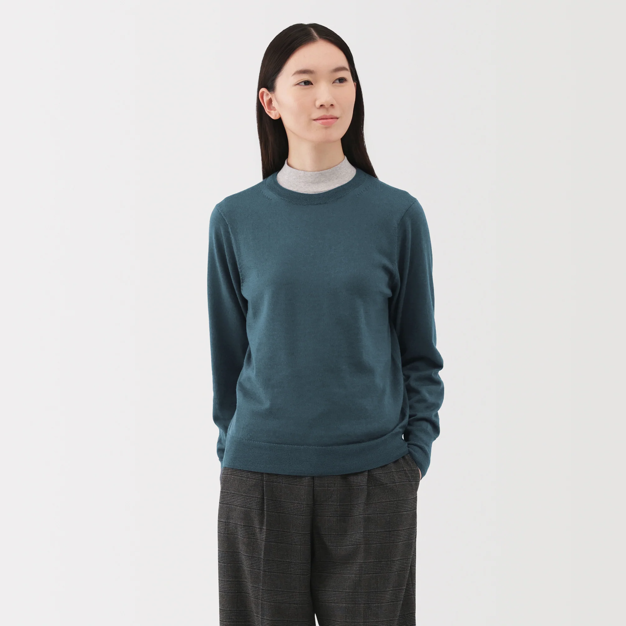 Wool Crew Neck Sweater - Image 45