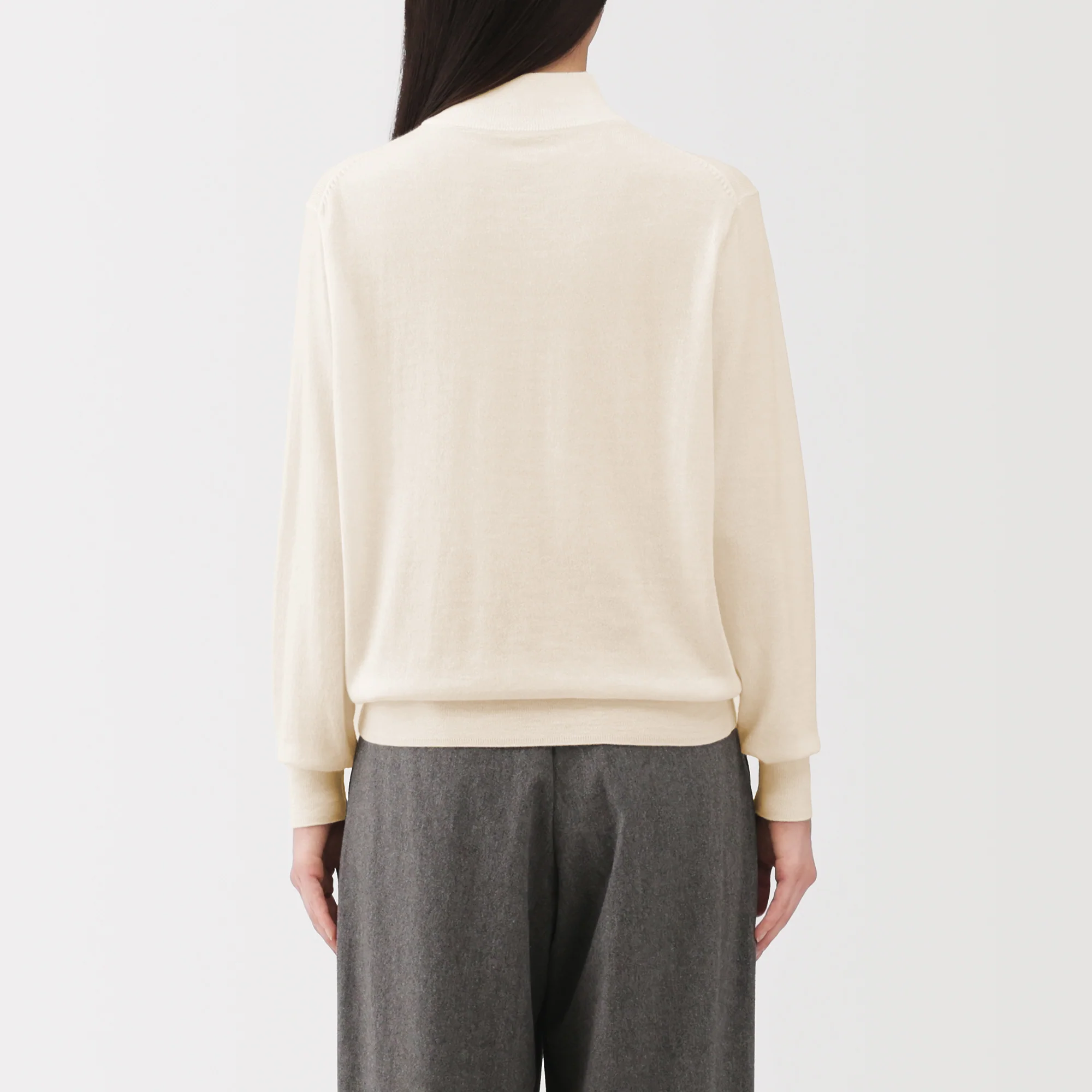 Wool High Neck Sweater - Image 14