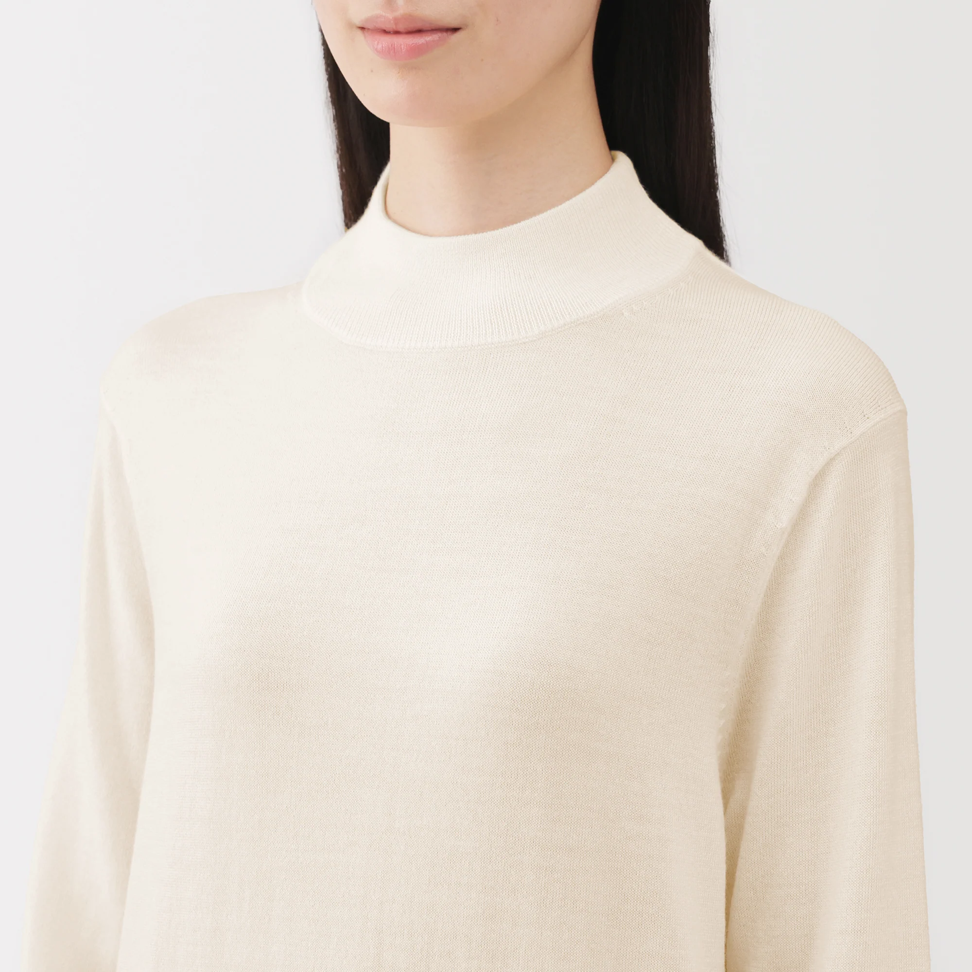 Wool High Neck Sweater - Image 15