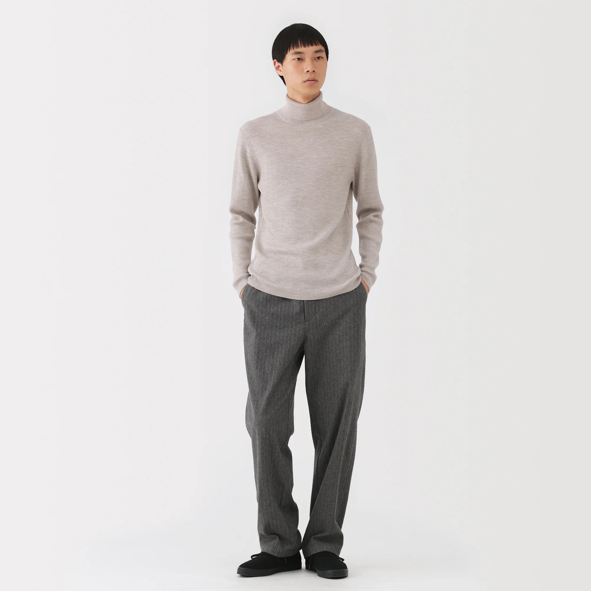 Wool Turtleneck Sweater - Image 40