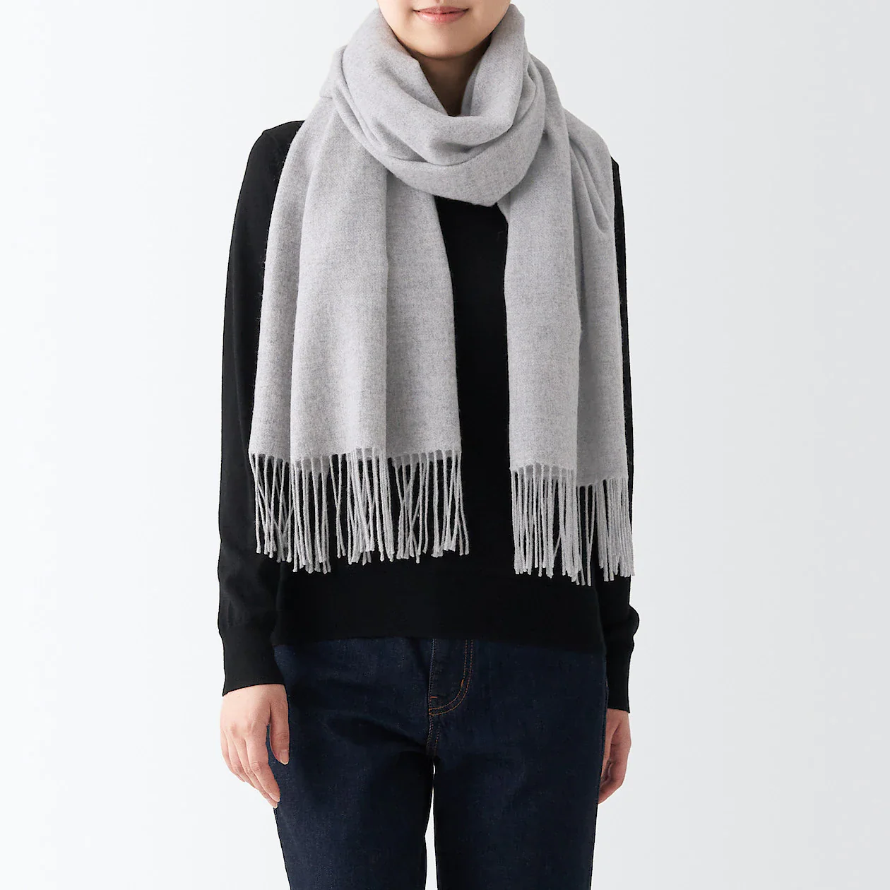 Wool Woven Stole 60 x 200 cm - Image 20