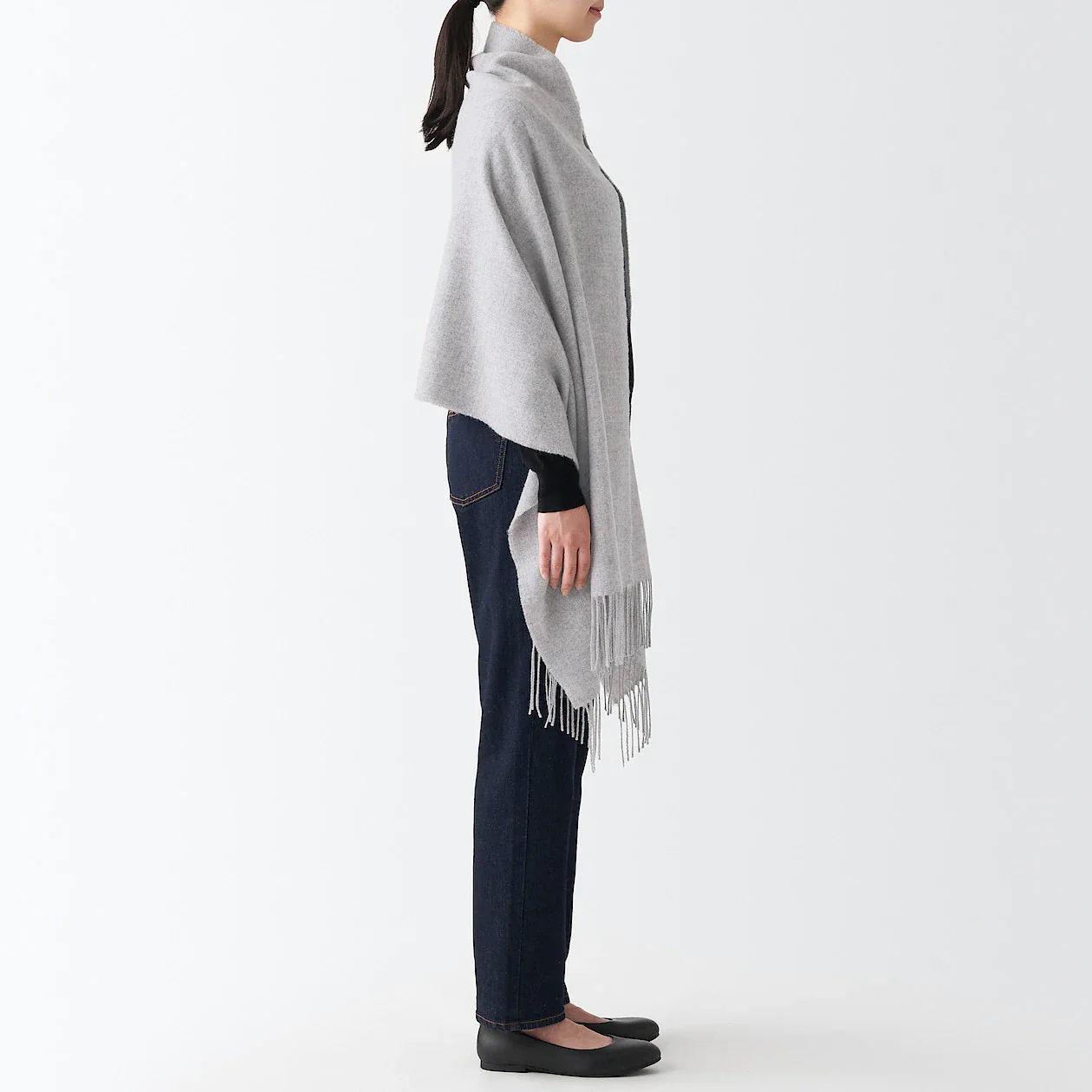 Wool Woven Stole 60 x 200 cm - Image 21