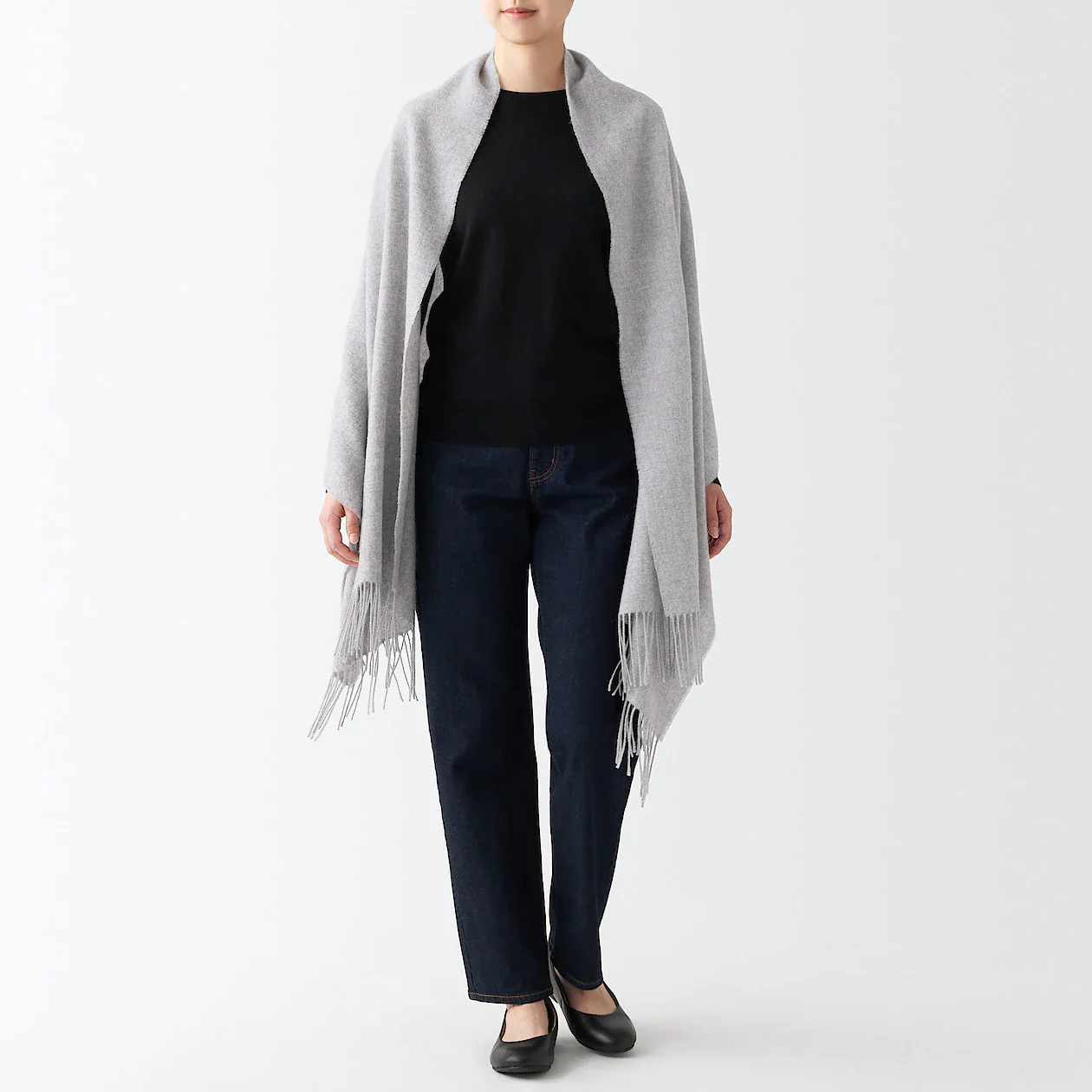 Wool Woven Stole 60 x 200 cm - Image 25