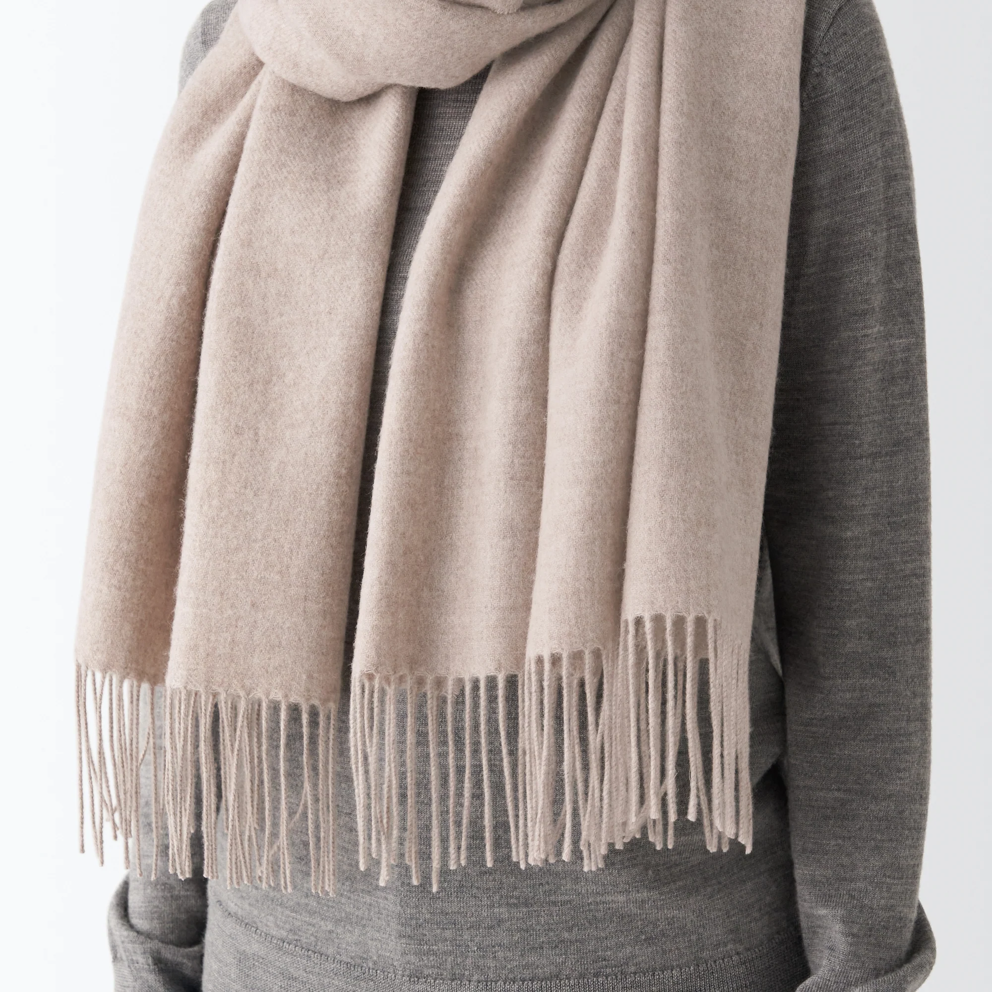Wool Woven Stole 60 x 200 cm - Image 35
